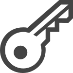 Key O SVG Icon